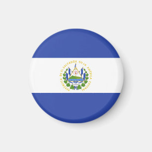 El Salvador flag Magnet