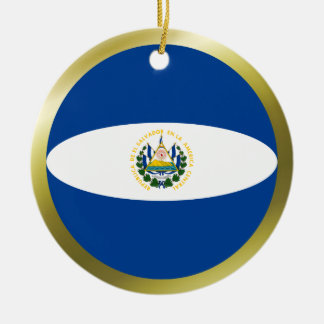 El Salvador Flag Ornament