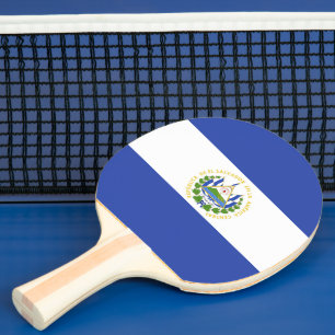 El Salvador flag Ping Pong Paddle