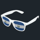 El Salvador Flag Retro Sunglasses<br><div class="desc">Create your own cool Salvadoran look with these designer shades.</div>