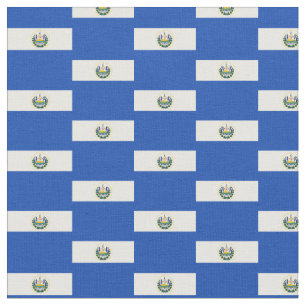 El Salvador Flag & Salvador Trendy Fabric /fashion