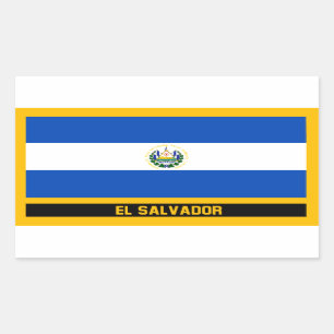 El Salvador Flag Sticker