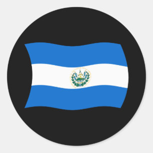 El Salvador Flag Sticker