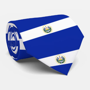 El Salvador flag Tie