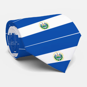 El Salvador Flag Tie