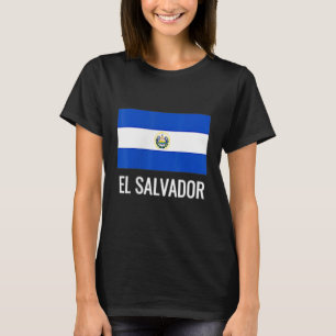 El Salvador Fútbol Flag Pocket Soccer Fan T-Shirt