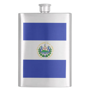 El Salvador Hip Flask