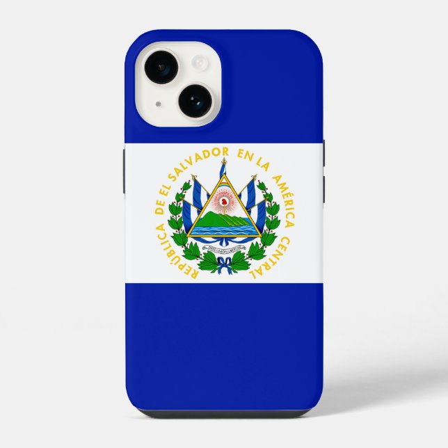 El Salvador iPhone Case (Back)