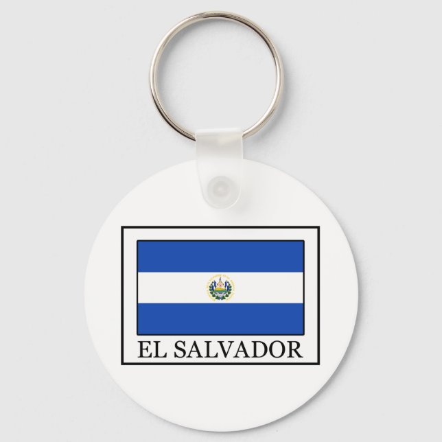 El Salvador keychain (Front)
