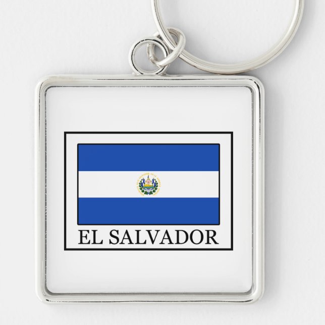 El Salvador Keychain (Front)