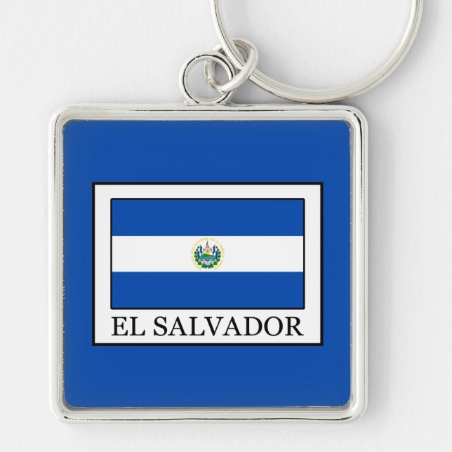 El Salvador Keychain (Front)