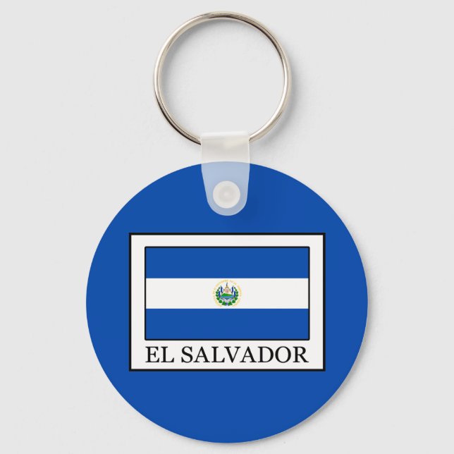 El Salvador Keychain (Front)