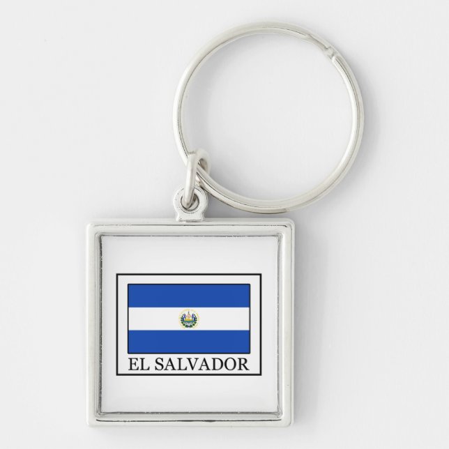 El Salvador Keychain (Front)