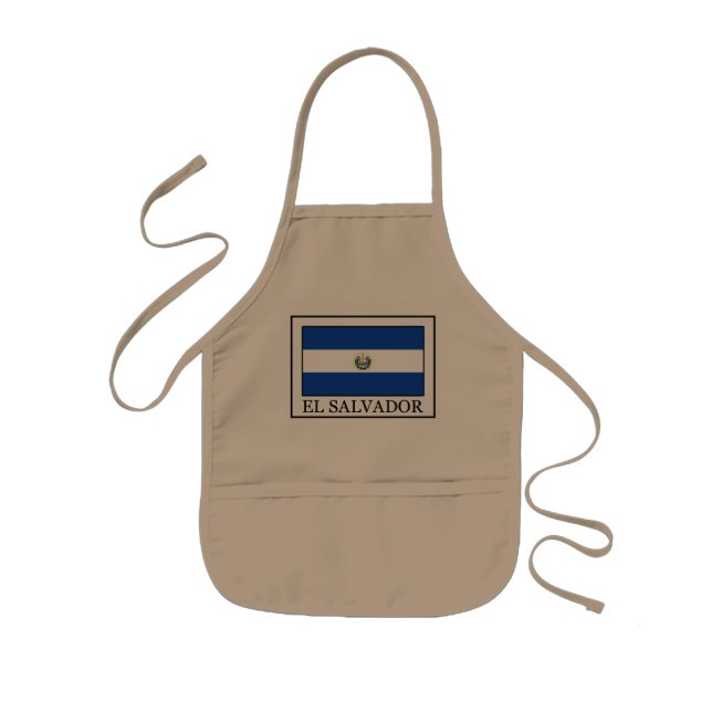 El Salvador Kids Apron (Front)