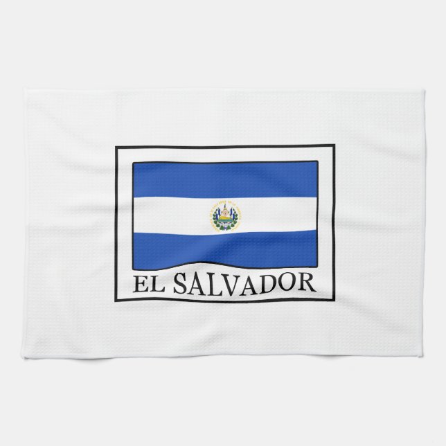 El Salvador Kitchen Towel (Horizontal)