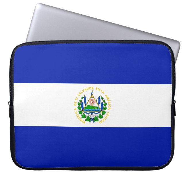 El Salvador Laptop Sleeve (Front)