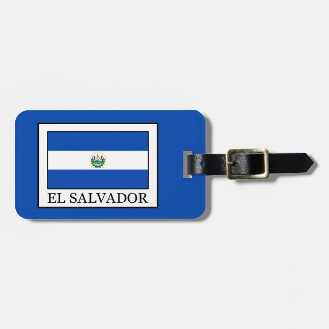 El Salvador Luggage Tag (Front Horizontal)