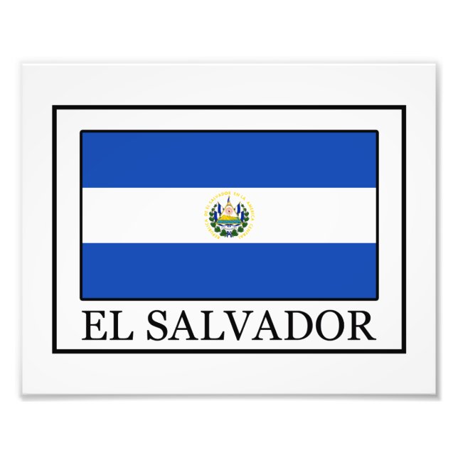 El Salvador Photo Print (Front)