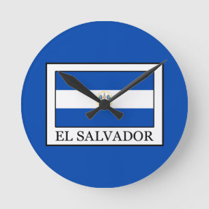 El Salvador Round Clock