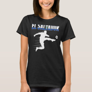 El Salvador Soccer Fans Proud Salvadorean Football T-Shirt