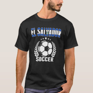 El Salvador Soccer Fans Proud Salvadorean Football T-Shirt