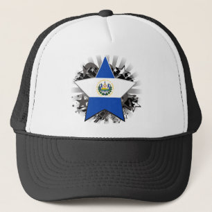 El Salvador Star Trucker Hat