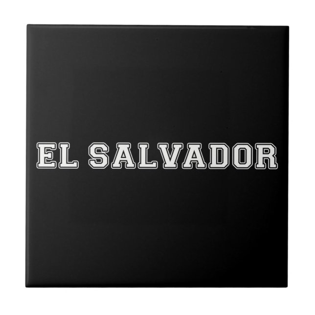 El Salvador Tile (Front)