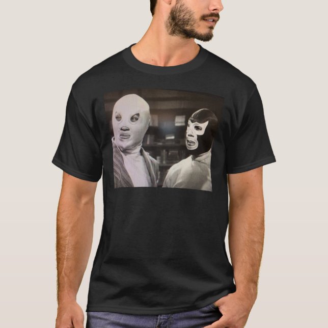 El Santo y Blue Demon Classic T-Shirt (Devant)