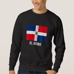 El Seibo Dominican Republic Flag Emblem Escudo Cre Sweatshirt