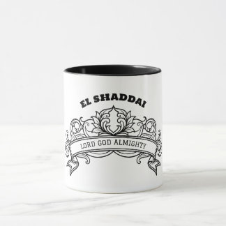 El-Shaddai Ornate Mug