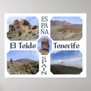 El Teide custom poster