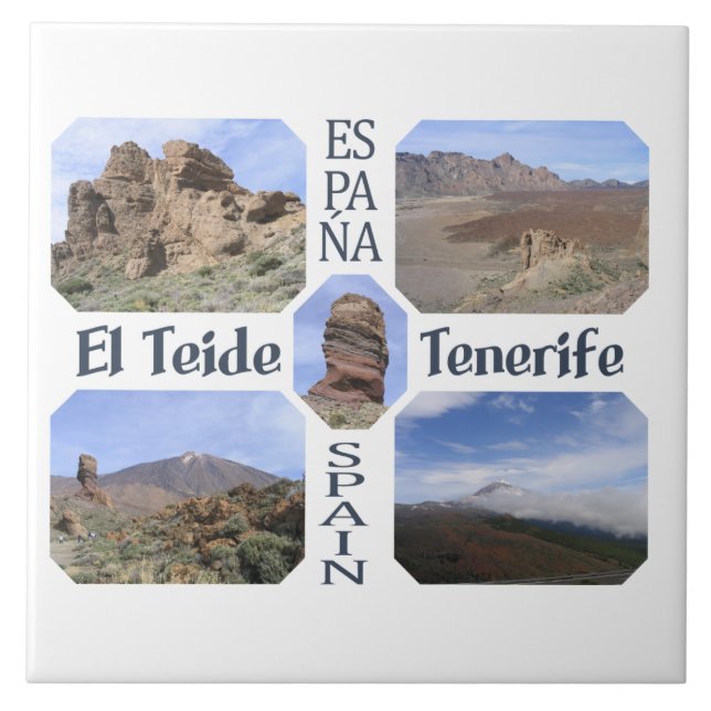 El Teide custom tile (Front)