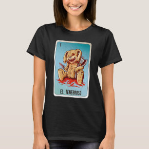 El Tenebroso Mexican Slang Lottery Bingo Cards T-Shirt