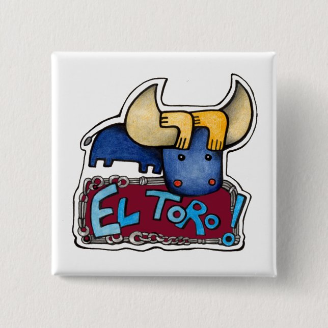 El Toro Button (Front)