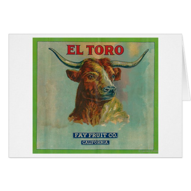 El Toro Orange Label (Front Horizontal)