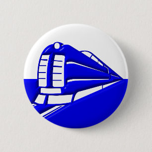 El , Train , Subway 2 Inch Round Button