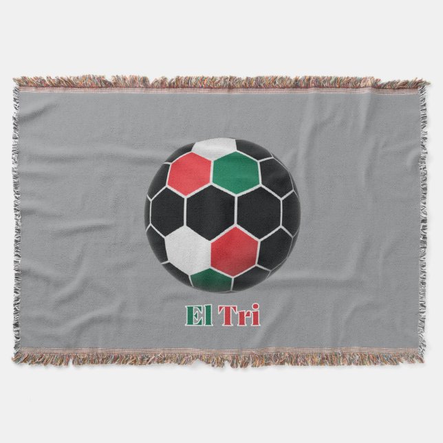 El Tri Throw Blanket (Front)