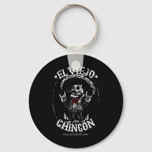 El Viejo Mas Chingon Cinco De Mayo Mexican 1 Keychain