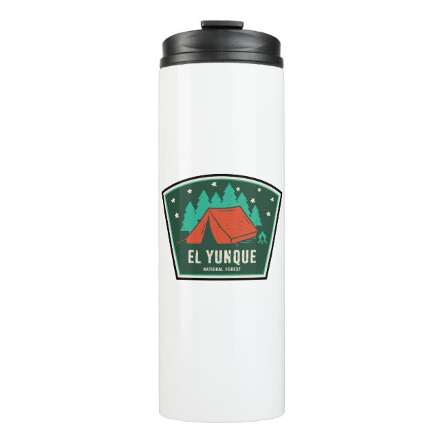 El Yunque National Forest Camping Thermal Tumbler (Front)