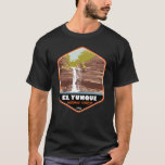 El Yunque National Forest Puerto Rico Vintage T-Shirt<br><div class="desc">El Yunque National Forest vector artwork design. El Yunque National Forest is a tropical rainforest in northeastern Puerto Rico.</div>