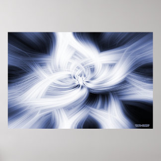 Elaborate Abstract Art Works Poster