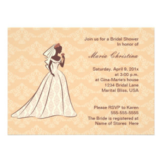 African American Wedding Invitations Templates 7