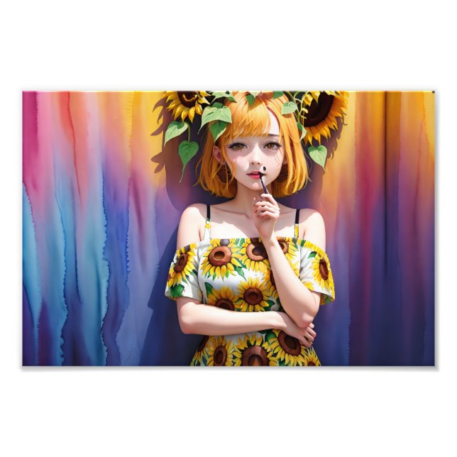 Élargissement de la photo papier photo Premium Sat (Devant)