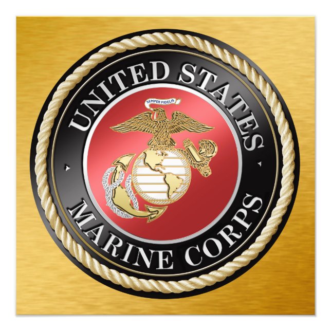 Élargissement de la photo USMC (Devant)