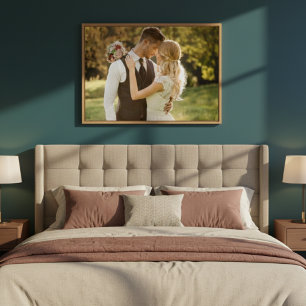 Élargissement de photo de mariage personnalisé pro
