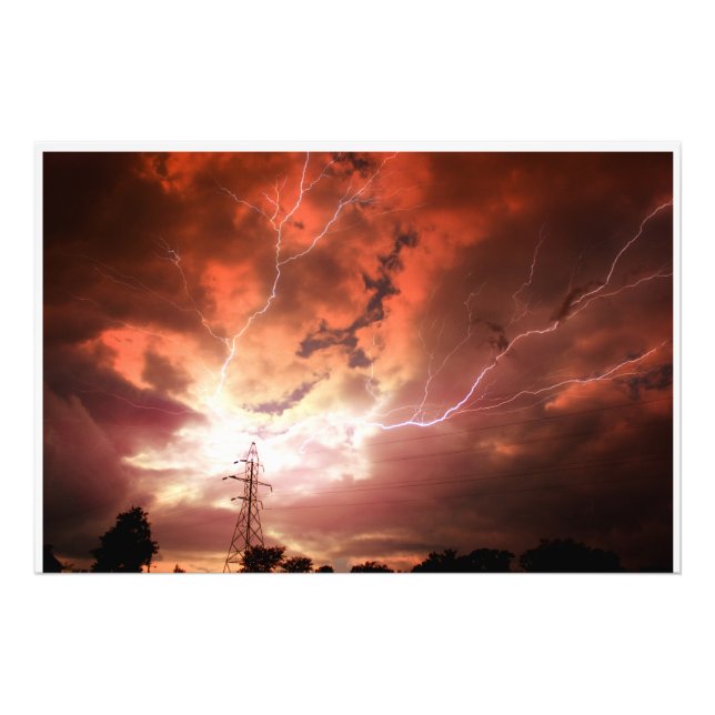 ÉLARGISSEMENT PHOTO DE LA Tempête du Kansas (Devant)