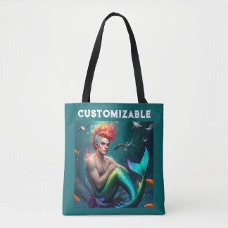 Elari Merman Tote Bag