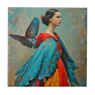 “Elaris”  -  Feathers of Becoming Tile