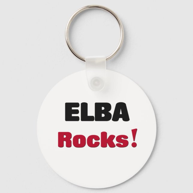 Elba Rocks Keychain (Front)