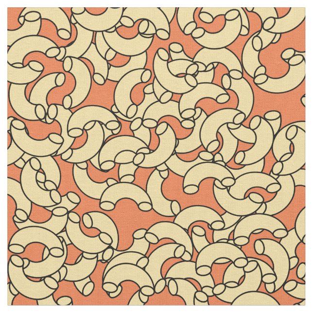 Elbow Pasta Fabric (Close Up)